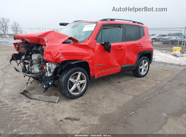 ZACCJBBT3GPD97012 2016 JEEP RENEGADE Красный Передняя левая четверть