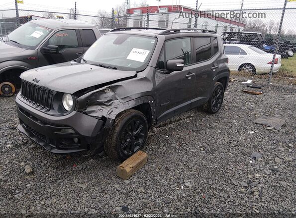 ZACCJBBT8GPC96841 2016 JEEP RENEGADE Gray Vista tres cuartos delantera izquierda