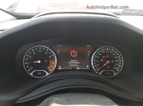 ZACCJBCB3HPE55658 2017 JEEP RENEGADE Серый Вид щитка приборов