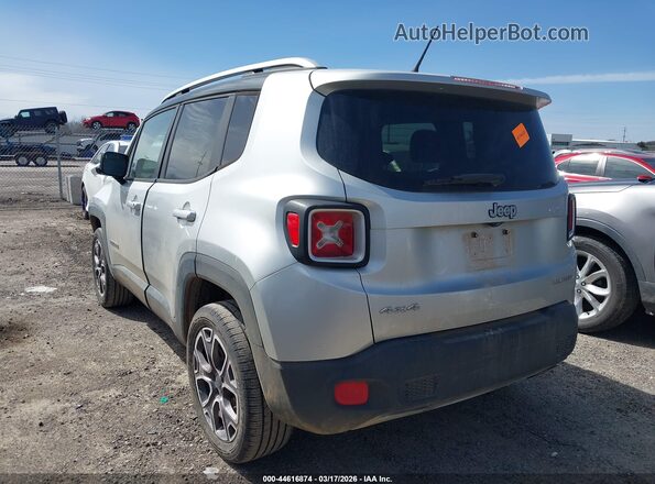 ZACCJBDB3HPE79151 2017 JEEP RENEGADE Silver Tył lewy