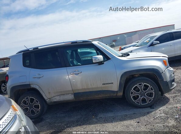 ZACCJBDB3HPE79151 2017 JEEP RENEGADE Silver Widok wnętrza z tyłu