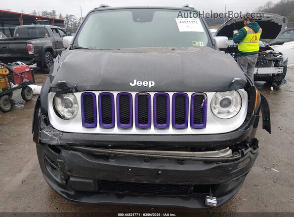 ZACCJBDB9HPF96572 2017 JEEP RENEGADE Black Vista frontal