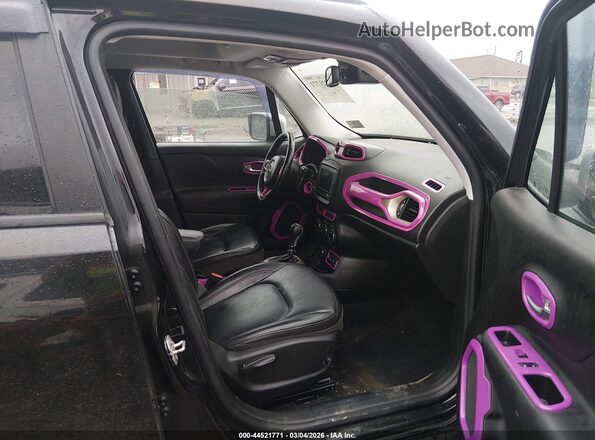 ZACCJBDB9HPF96572 2017 JEEP RENEGADE Black Vista interior delantera