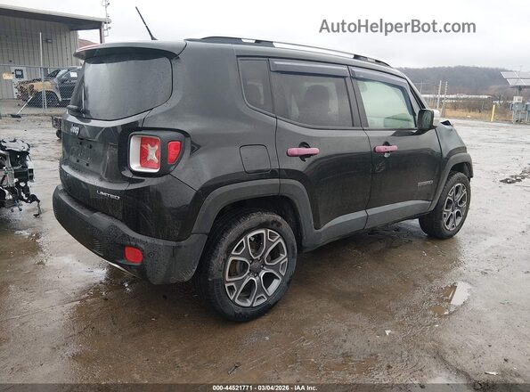 ZACCJBDB9HPF96572 2017 JEEP RENEGADE Black Trasero derecho