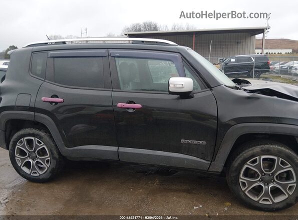 ZACCJBDB9HPF96572 2017 JEEP RENEGADE Black Vista interior trasera