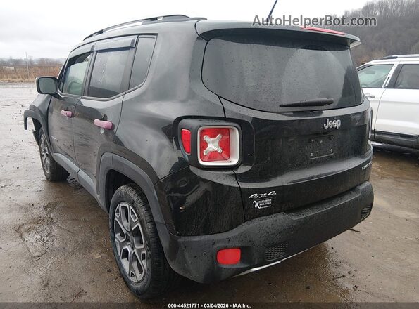 ZACCJBDB9HPF96572 2017 JEEP RENEGADE Black Trasero izquierdo