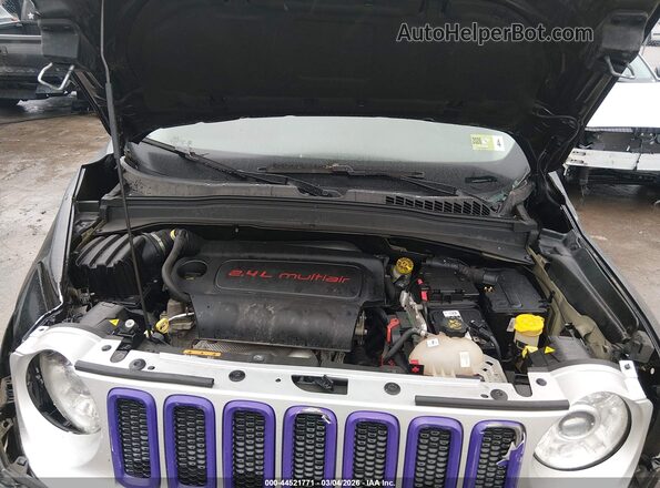 ZACCJBDB9HPF96572 2017 JEEP RENEGADE Black Vista trasera
