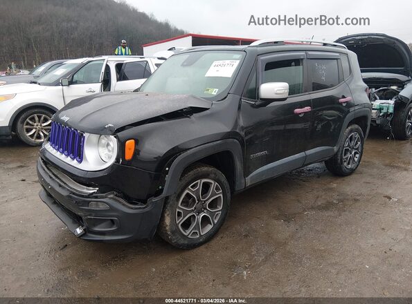 ZACCJBDB9HPF96572 2017 JEEP RENEGADE Black Vista tres cuartos delantera izquierda