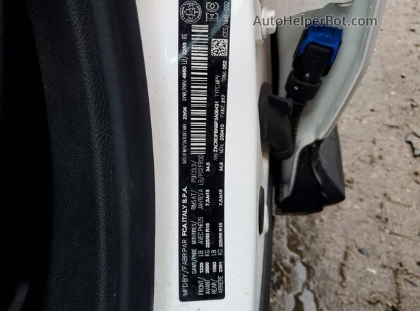 ZACNDFBN9P3A06431 2023 DODGE OTHER White Панорамний вид салону 360°