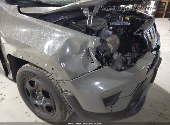 ZACNJAAB7LPL22199 2020 JEEP RENEGADE Gray Դիմացի տեսք