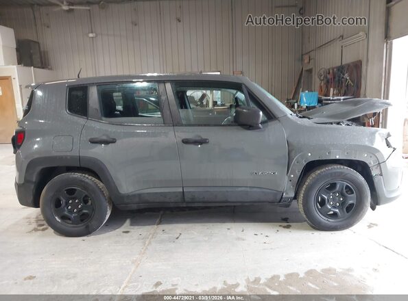 ZACNJAAB7LPL22199 2020 JEEP RENEGADE Gray Սալոնի հետևի տեսք