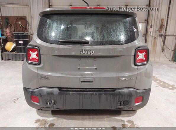 ZACNJAAB7LPL22199 2020 JEEP RENEGADE Gray 