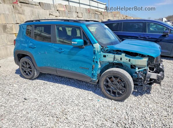 ZACNJABB1KPK40014 2019 JEEP RENEGADE Turquoise 