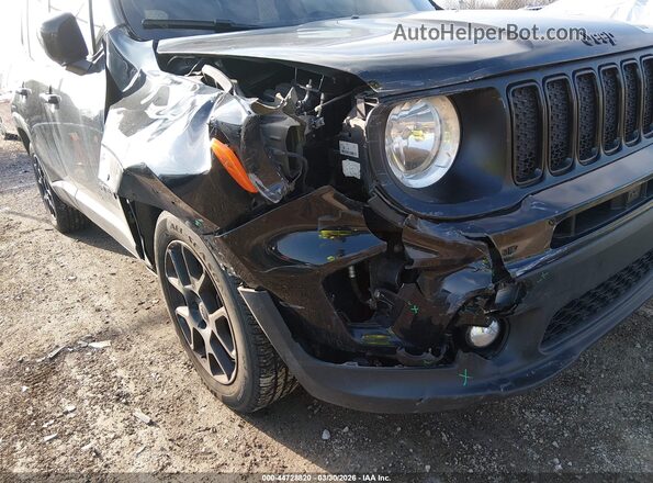 ZACNJABB4KPK45093 2019 JEEP RENEGADE Black Սարքավորումների վահանակի տեսք
