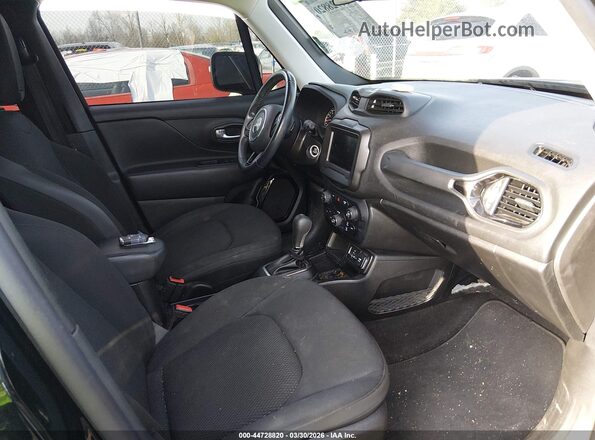 ZACNJABB4KPK45093 2019 JEEP RENEGADE Black Սալոնի դիմացի տեսք