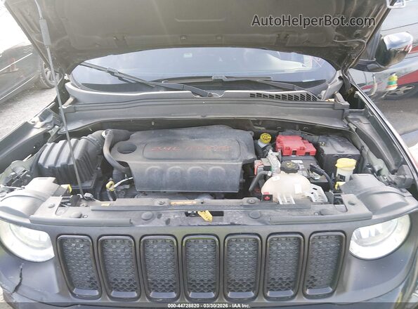 ZACNJABB4KPK45093 2019 JEEP RENEGADE Black Հետևի տեսք