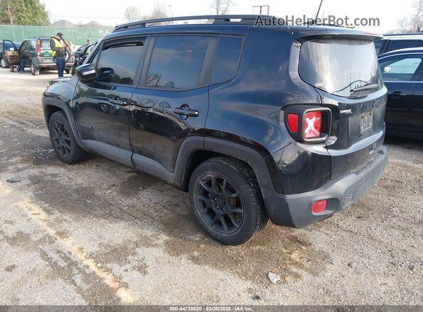 ZACNJABB4KPK45093 2019 JEEP RENEGADE Black Հետևի ձախ