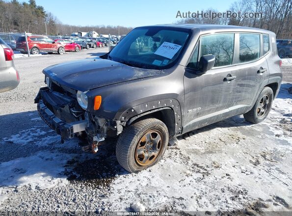ZACNJBAB4KPK89456 2019 JEEP RENEGADE Brown Przód lewy