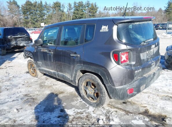 ZACNJBAB4KPK89456 2019 JEEP RENEGADE Brown Tył lewy