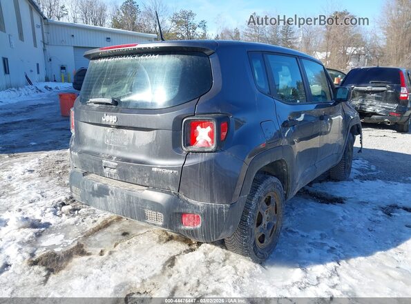 ZACNJBAB4KPK89456 2019 JEEP RENEGADE Brown Tył prawy