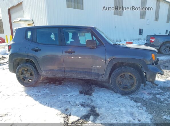 ZACNJBAB4KPK89456 2019 JEEP RENEGADE Brown Widok wnętrza z tyłu