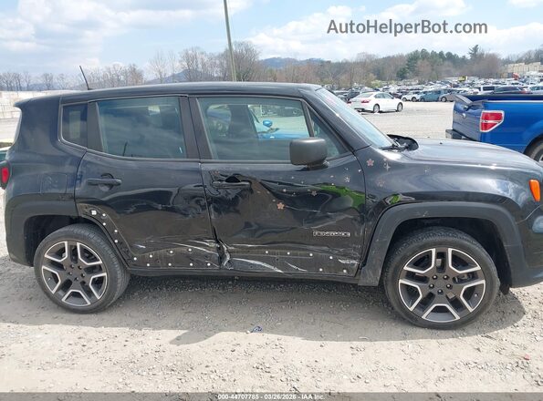 ZACNJBAB6LPL85297 2020 JEEP RENEGADE Black 