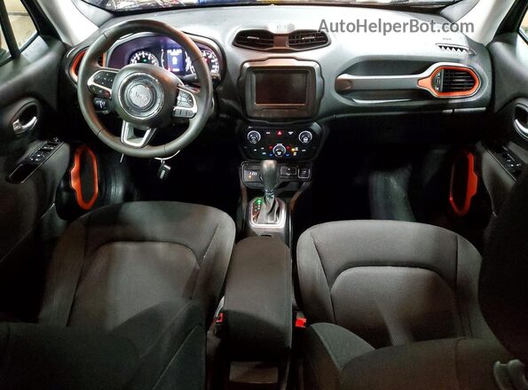 ZACNJBAB9KPK40723 2019 JEEP RENEGADE Black Вид панелі приладів