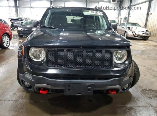 ZACNJBAB9KPK40723 2019 JEEP RENEGADE Black Вид спереду