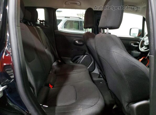 ZACNJBAB9KPK40723 2019 JEEP RENEGADE Black Вид задньої частини салону