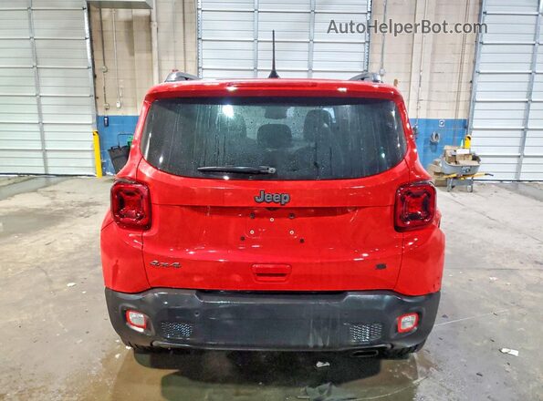 ZACNJBB16KPK13498 2019 JEEP RENEGADE Red Vista trasera