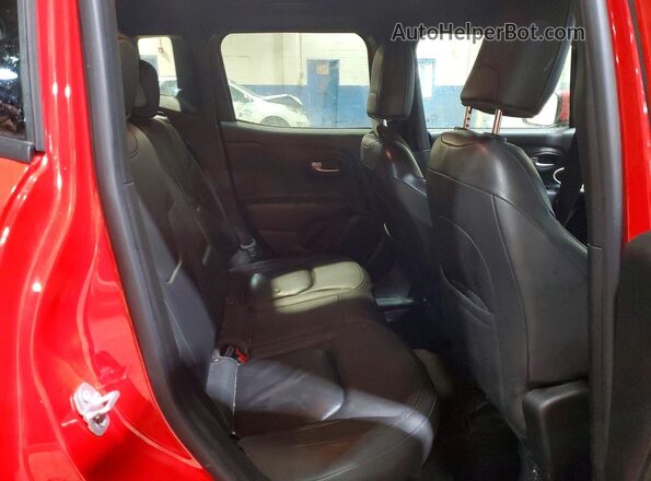ZACNJBB16KPK13498 2019 JEEP RENEGADE Red Vista interior trasera