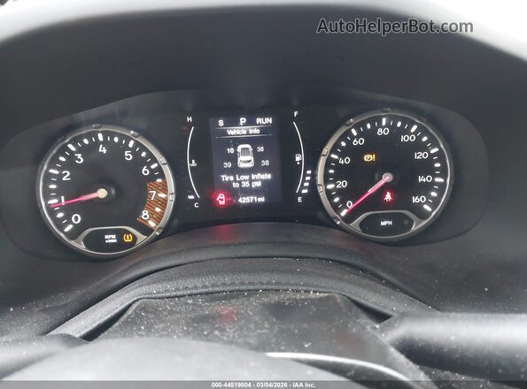 ZACNJBBB2KPK23115 2019 JEEP RENEGADE White უკანა სავარძლების ხედი