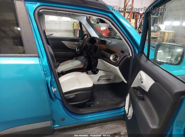 ZACNJBD18LPL77527 2020 JEEP RENEGADE Teal Вид салону спереду