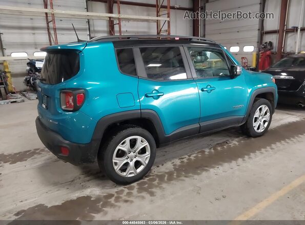 ZACNJBD18LPL77527 2020 JEEP RENEGADE Teal Задня права чверть