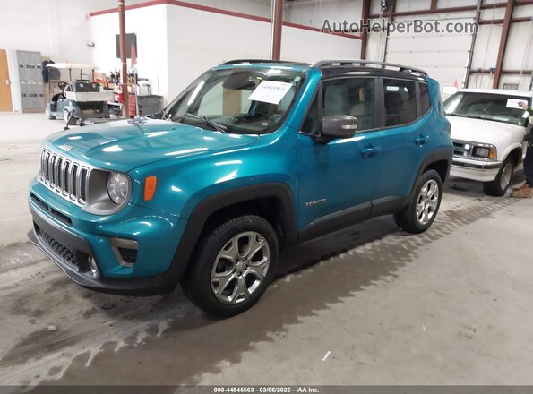 ZACNJBD18LPL77527 2020 JEEP RENEGADE Teal Передня ліва чверть