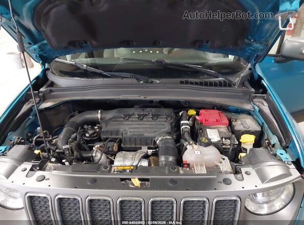 ZACNJBD18LPL77527 2020 JEEP RENEGADE Teal Вид ззаду