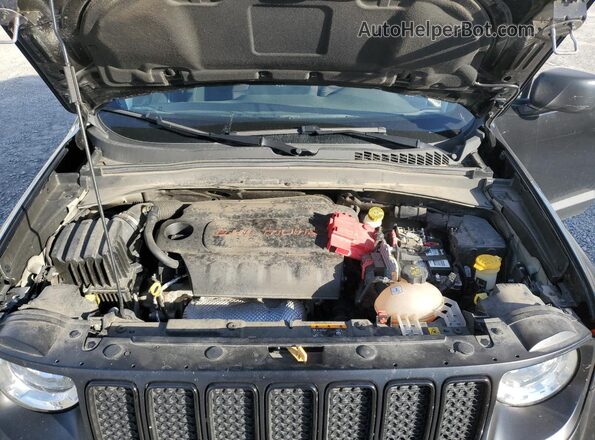 ZACNJCAB0MPM16096 2021 JEEP RENEGADE Black ძრავის განყოფილების ხედი