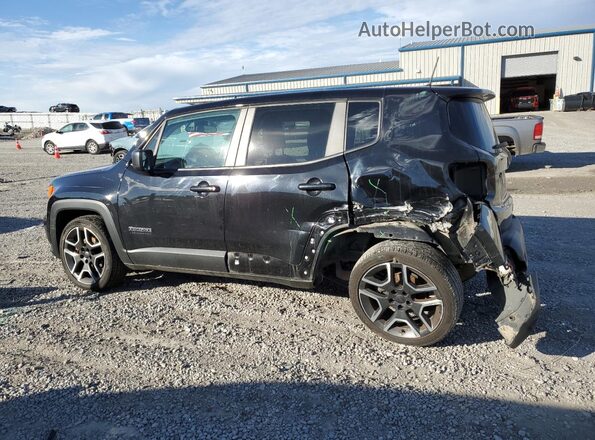 ZACNJCAB0MPM16096 2021 JEEP RENEGADE Black უკანა მარცხენა