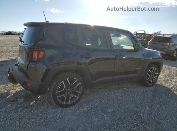 ZACNJCAB0MPM16096 2021 JEEP RENEGADE Black უკანა მარჯვენა