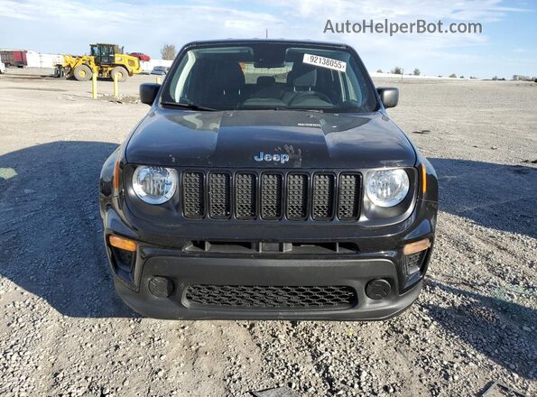 ZACNJCAB0MPM16096 2021 JEEP RENEGADE Black წინა ხედი