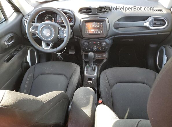 ZACNJCAB0MPM16096 2021 JEEP RENEGADE Black წინა პანელის ხედი