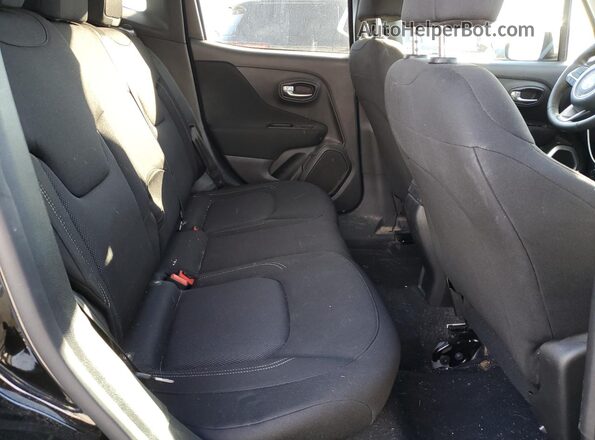 ZACNJCAB0MPM16096 2021 JEEP RENEGADE Black უკანა სალონის ხედი