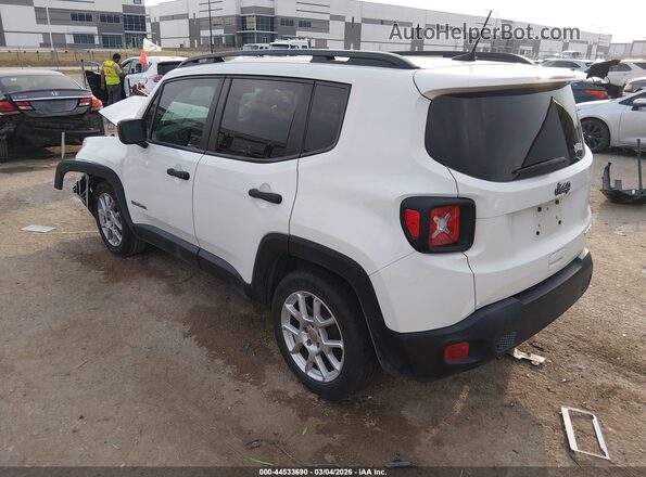 ZACNJCAB0MPM33870 2021 JEEP RENEGADE White Trasero izquierdo