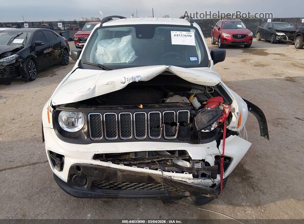 ZACNJCAB0MPM33870 2021 JEEP RENEGADE White Vista del cuadro de instrumentos