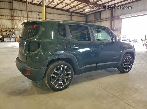 ZACNJCAB7MPM72262 2021 JEEP RENEGADE Green უკანა მარჯვენა