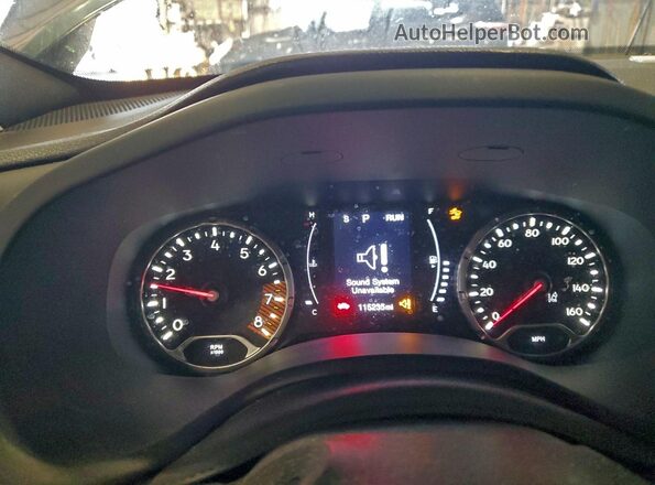 ZACNJCAB7MPM72262 2021 JEEP RENEGADE Green ხელსაწყოთა პანელის ხედი