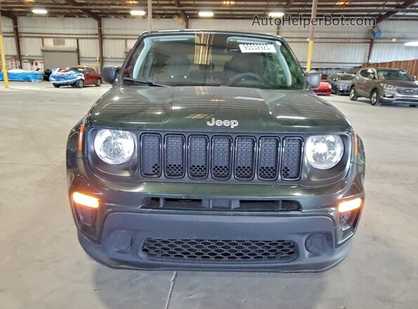 ZACNJCAB7MPM72262 2021 JEEP RENEGADE Green წინა ხედი