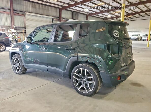 ZACNJCAB7MPM72262 2021 JEEP RENEGADE Green უკანა მარცხენა