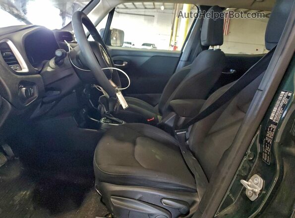 ZACNJCAB7MPM72262 2021 JEEP RENEGADE Green წინა სალონის ხედი