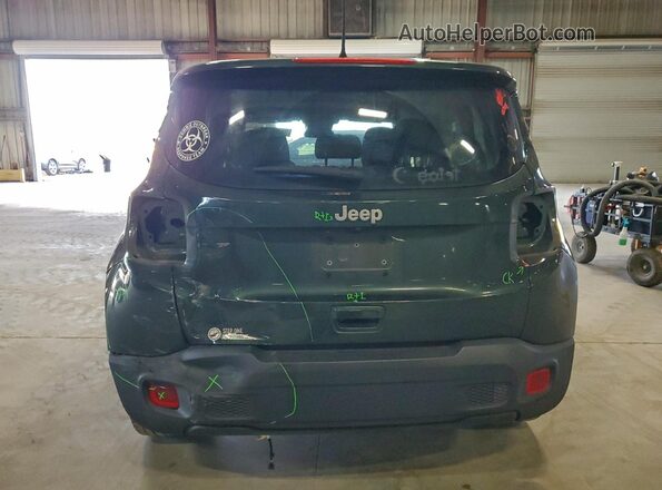 ZACNJCAB7MPM72262 2021 JEEP RENEGADE Green უკანა ხედი